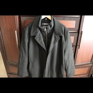 Kenneth Cole Double layer pea coat